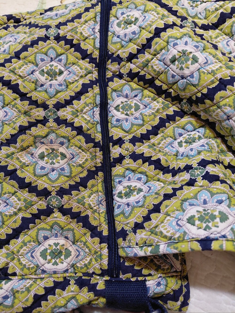 Vera Bradley Messenger School Computer Bag Crossbody Cambridge Retired Lrge - Picture 4 of 7